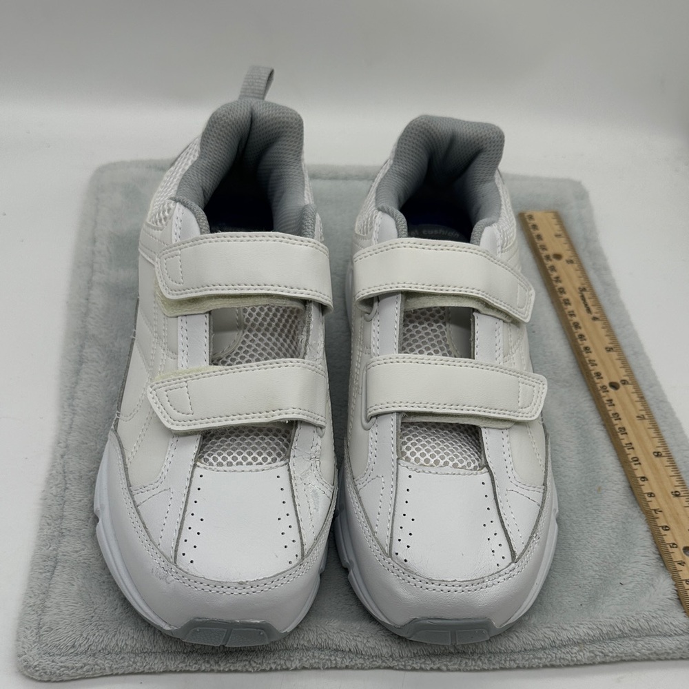 Dr. Scholl’s Men’s Brisk Dual-Strap Sneakers Size 8W In White